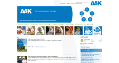 Desktop Screenshot of aak.com